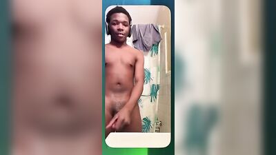 Gay Facesitting Desire - I Love Stoking with My Homie on FaceTime