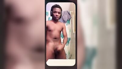 Gay Facesitting Desire - I Love Stoking with My Homie on FaceTime