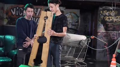 Gay Porn Bare Master & Slave Latino BD1810 - Action Bareback Cum Shots Twinks