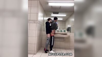 Bareback Fucking in Public Toilets: The Ultimate Gay Porn Experience!