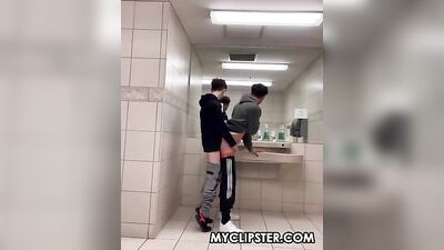 Bareback Fucking in Public Toilets: The Ultimate Gay Porn Experience!