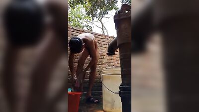 Outdoor Shower Cam Boys Porn: Hidd*en Voyeurism for Gay Men!