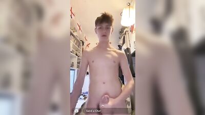 Cumming Hard Against The Wall: A Solo Boys Gay Porn Adventure!