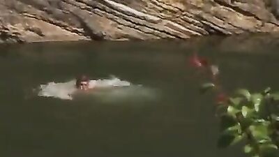 Outdoor Love Affair: Bareback Action with Cum Shots and Oral!