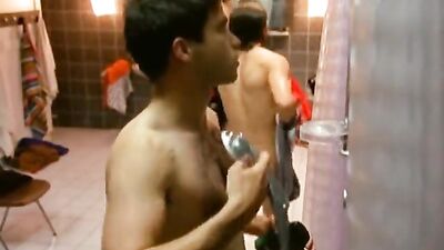 Locked Lust: Muscle Men in the Shower!