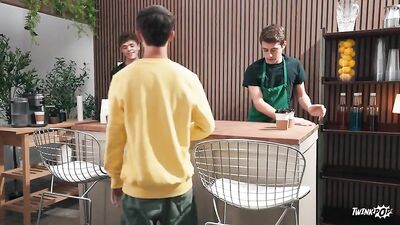 Coffee & Sex: Bareback Action With Big Cocks!