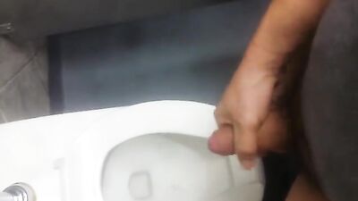 No Toilet Left Unclaimed: The Ultimate Cumshot Compilation!