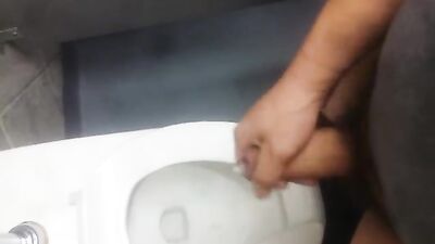No Toilet Left Unclaimed: The Ultimate Cumshot Compilation!