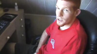 [T78]-[07] -Tristan - Reds jacks off infront of his computer