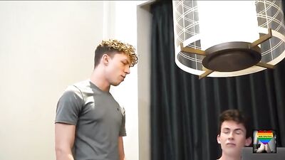 Twink Bareback Action Cumshots: You Suck Me, I Fuck You!