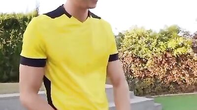 Gay Porn Tennis Match - Amateur Couples Game!