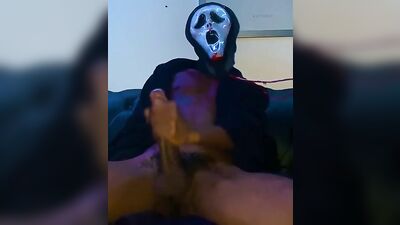 Freaky Mood: Black Explosion of Cum!