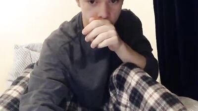 Young Blonde Chaturbate Stripper Shows Off His Tight Hole!