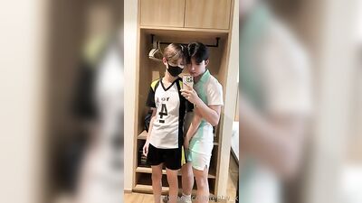 Asian First Time Roomie Fucks Raw!