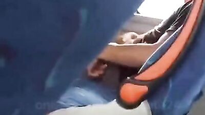 Busy Hands: Latino Cocks Masturbating in Public