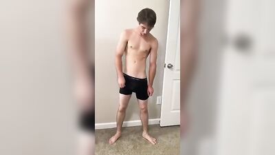 Golden Age Twink Exposes Handsome Cock on Cam!