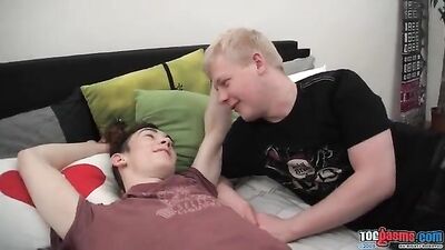 Kubas Bareback Bliss with Johnson OGrady - Fetish Footage of Two Blond Twinks!
