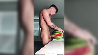 Cum Cam Melon Fuck: Hardcore Gay Porn Action!