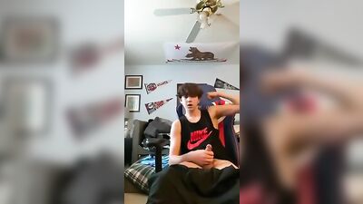 Young Twink Cutie Webcam Wank - Straight Boys Gay Porn!