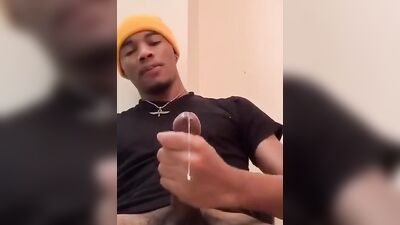 Black Twink BBC Cum Cam: Unleashed Desires!