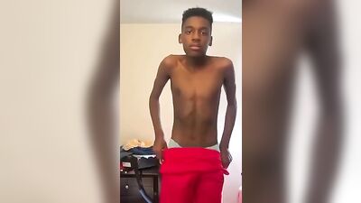 Black Twink Showdown - Big Cock Boys Porn