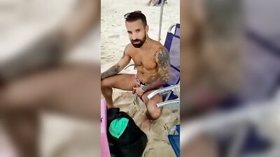 Hot beach pisser! Action Fetish Public Outside #pissing - thx guy!