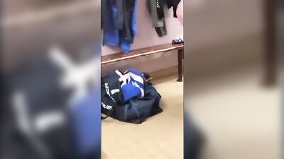 Gay Locker Room Cam Porn: Strip and Suck in the Changing Rooms