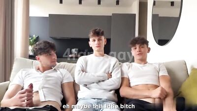 Threesome Boys Bareback Cum: The Ultimate Gay Porn Experience!