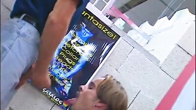 Frathouse Frenzi ❤️ Playing in the fitting room : New Beginnings for Muscle Boys