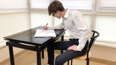 Study Makes Him Horny DDS: Big Cocks Solo Web-Cam Sex