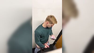 German Toilet Spy: Amateur Big Cocks Solo Straight Boys Voyeur