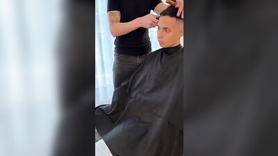 Barbershop Bareback Bonanza: Cum-Shot Chaos with Twinks!