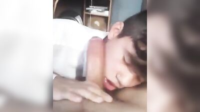 Schoolboy cock worshipping