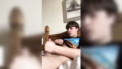 Twink Bed Fun: Vintage Hunk Boys Delight in Gay Porn!