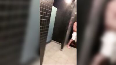 Raw & Rough Public Shower Cum Swap!
