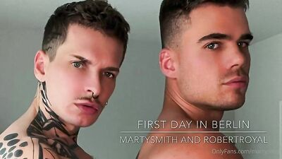 German Fratmen Muscle: Double Penetration with Marty Smith