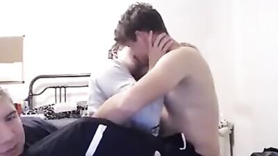 Gay Porn - Straight Friends Explore Their Sexuality Together