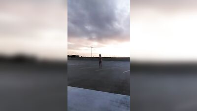 Exhibitionist Nights: Risky Nude Exploring the City Streets