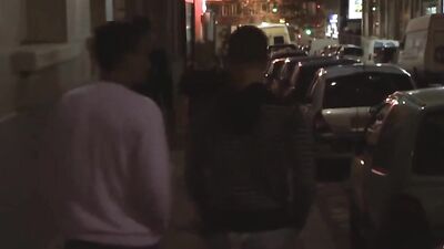 White Jackpot! Scally Twink Boy with Black Boy - Interracial