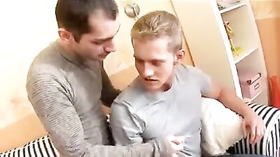 Raw Oral Cum Shot on His Ass - 482 - Action Bareback Cumshots Handjob!