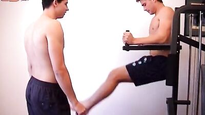 Gym Hunk - Cum Shots and Oral Pleasure in Gay Porn!