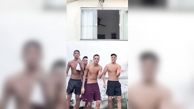 Garotos gostam de dançar: Twink Latino Dance Party on Gay Porn Tube!