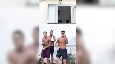 Garotos gostam de dançar: Twink Latino Dance Party on Gay Porn Tube!