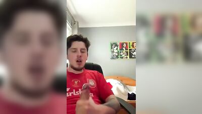 [ABX][A][197] Amateur wanking and hot cumshot