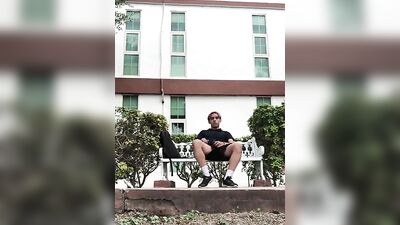 Latino Public Outside Jolt: Twink Boys Porn Surprise!