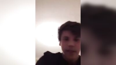 Jerking off in his room, Cute Big Cocks Solo