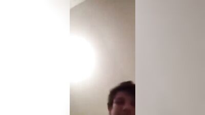 Jerking off in his room, Cute Big Cocks Solo