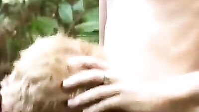 Outdoor Threesome: Action, Bareback and Oral Delights