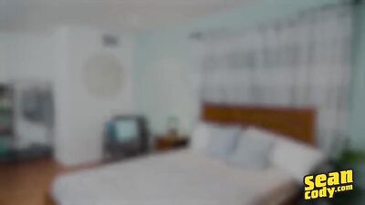 Deacon & Josephs Gay Porn Adventure: Action-Packed Interracial Cum Shots with Bareback Oral Sex!