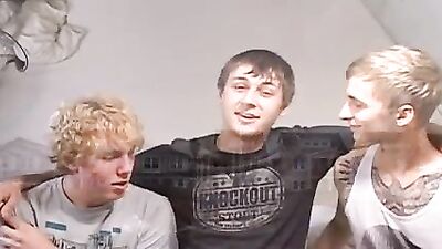 Three Horny Gay Boys Porn Videos: Sucking, Fucking and Cumming Together!
